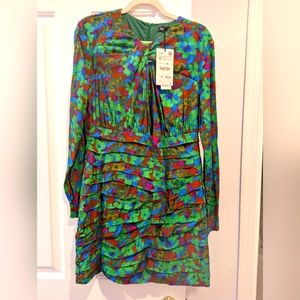 Zara Retro floral dress. Size XL.